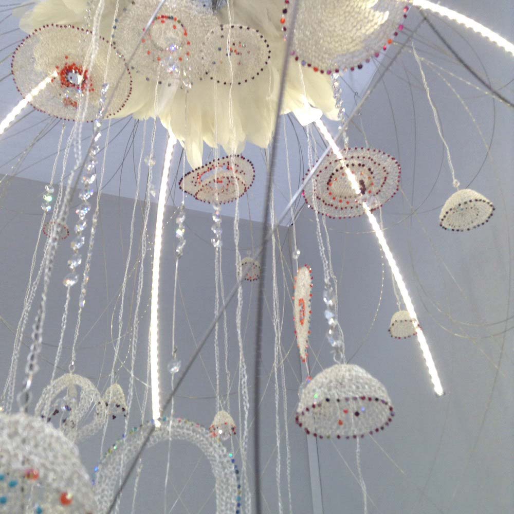 Détail lustre Le Bijou